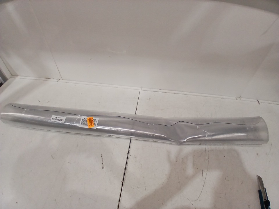Waterproof vinyl 2mm thick TABLE COVER - 78" x 48" - CLEAR image 2