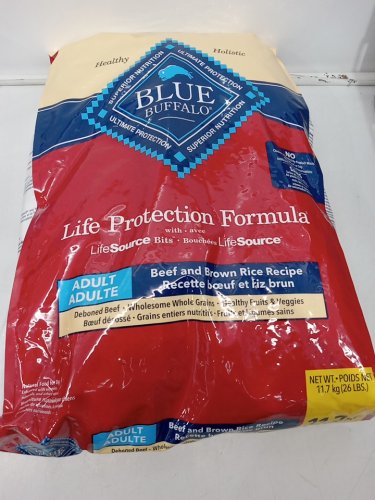 *Expiring Soon* Blue Buffalo Life Protection Formula Adult Dry Dog Food - 26lbs - Beef and Brown Rice Recipe image 2