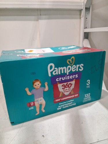 132PK PAMPERS CRUISERS 360 FIT GAP-FREE DIAPERS - SIZE 3 (16-28LBS) image 2
