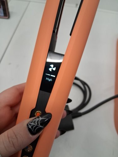 DYSON AIRSTRAIT WET TO DRY HAIR STRAIGHTENER - LIMITED EDITION APRICOT/ TOPAZ (MODEL: HT01) image 6
