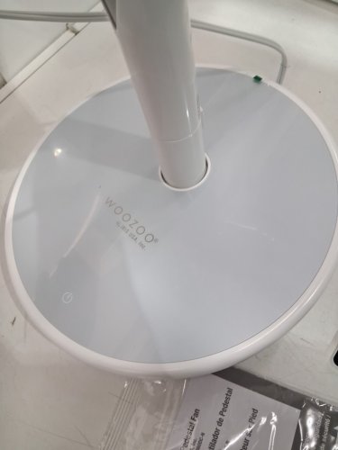 Woozoo 360° Pedestal 12-SPEED Air Circulator - ADJUSTABLE HEIGHT 21" TO 40" - WHITE (Model: STF-360DC/1747373) image 6