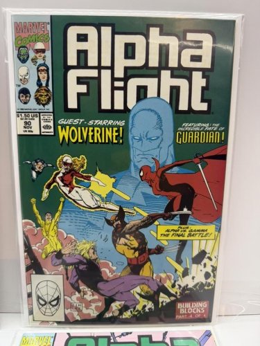 Complete Set 1-4 Alpha Fight Building Blocks Comics (LOT#4) image 2