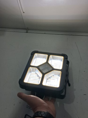 eray portable work light with rechargeable battery - 10000lm - 5v - 8hr charge time - black (model: c3/s2) image 4