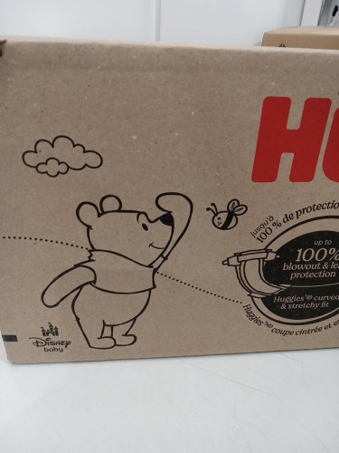 168PK Huggies Little Snugglers Baby Diapers - Size 3 - Winnie The Pooh image 3