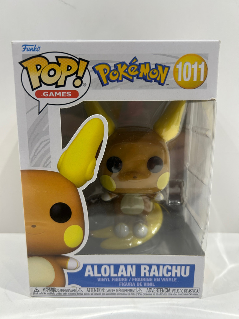 Funko pop! Games: pokemon - alolan raichu vinyl figure (#1011) image 2