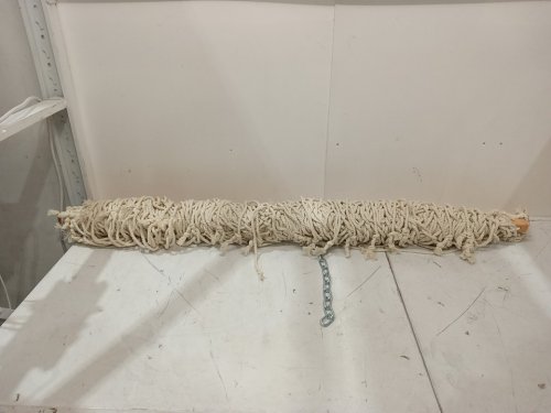 lazy daze double handwoven outdoor rope hammock - 78.7" x 57" - natural (model: hm-cot001) image 3