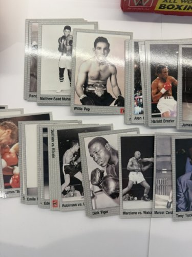 ASSTD 1991 PREMIER EDITION ALI WORLD BOXING CARDS image 4