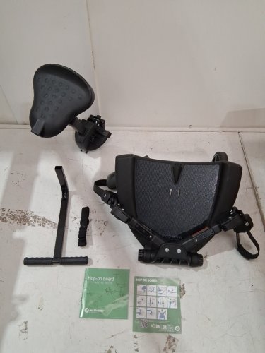 MAXI-COSI HOP-ON BOARD AND STROLLER BOARD WITH DETACHABLE SEAT, COMPATIBLE WITH MOST MAXI-COSI STROLLERS - 48.5LB CAPACITY - AGES 2+ - BLACK (MODEL: 32006C) image 2