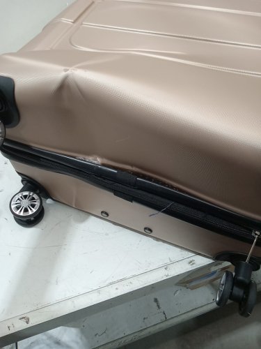 SHOWKOO Luggage Durable Expandable Hard side Suitcase with Double Spinner Wheels & TSA Lock - 28" - Champagne image 7