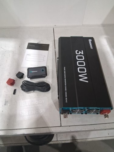 Renogy 3000W Pure Sine Wave Inverter 12V DC to 120V AC Converter for Home, RV, Truck, Off-Grid Solar Power Inverter 12V to 110V with Built-in 5V/2.1A USB Port, AC Hardwire Port, Remote Controller (MODEL:‎ RNG-INVT-3000-12V-P2) image 2