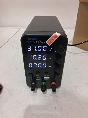 HANGELL ADJUSTABLE DC POWER SUPPLY - 3V TO 5A - BLACK (MODEL: HPS3010) image 4