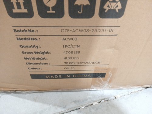 colamy modern accent chair with foldable side table - green (model: acw08) image 6