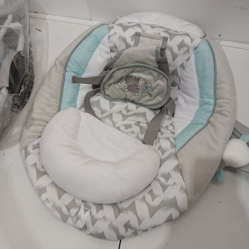 INGENUITY CONVERTME SWING-2-SEAT corded PORTABLE SWING - 0M to 9M - RAYLAN FASHION / grey (MODEL: 12189-es) image 4