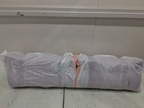yugyvob 7-zone memory foam mattress topper, 3" thick - 39 x 75 - twin - purple image 2