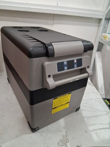 EUHOMY Electric Cooler Car Refrigerator with Bluetooth App Control - 12V/24V DC - 47qt - BLACK/grey - (MODEL: CF001-45gr-CAEH) image 10