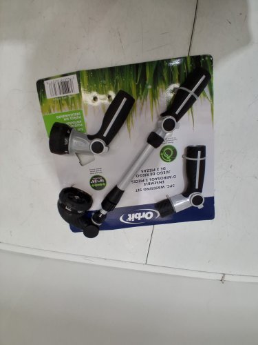 3pc orbit Multi-Pattern watering Nozzles - grey/black (model: 1751976) image 2