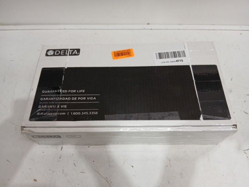 delta faucet cassidy single hole bathroom faucet - 5.5" x 7" - chrome (model: 597lf-MPU) image 2