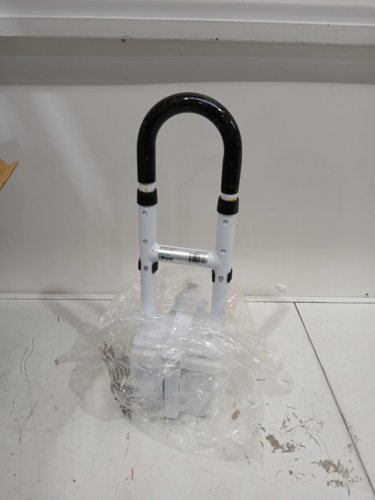DRIVE MEDICAL ADJUSTABLE HEIGHT & WIDTH BATHTUB SAFETY RAIL - 14.5" - 17" x 3" - 7" - WHITE (MODEL: RTL12036-ADJ) image 3