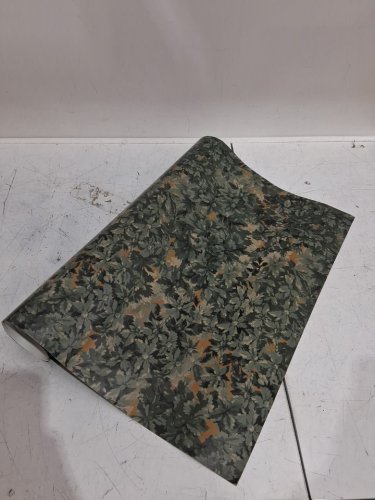 tempaper x jeremiah brent antique arras removable peel & stick wallpaper - 20.5" x ~16.5FT - green/amber (style : JB14236) image 3