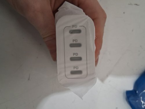 4-in-1 USB c charging wall block - 40w - white image 3