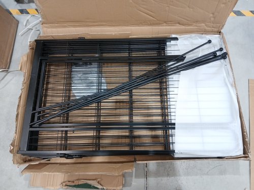 FXW HOMEPLUS Pooch Bound 8 PANEL DOG PLAYPEN - 45" - BLACK (MODEL: 1234-4508-BK-23V20) image 3