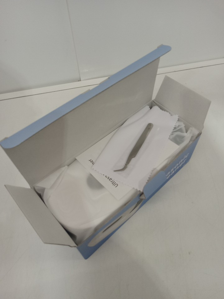 KUNPHY uv Ultrasonic Jewelry Cleaner - 48000Hz - 400ml capacity - white image 3