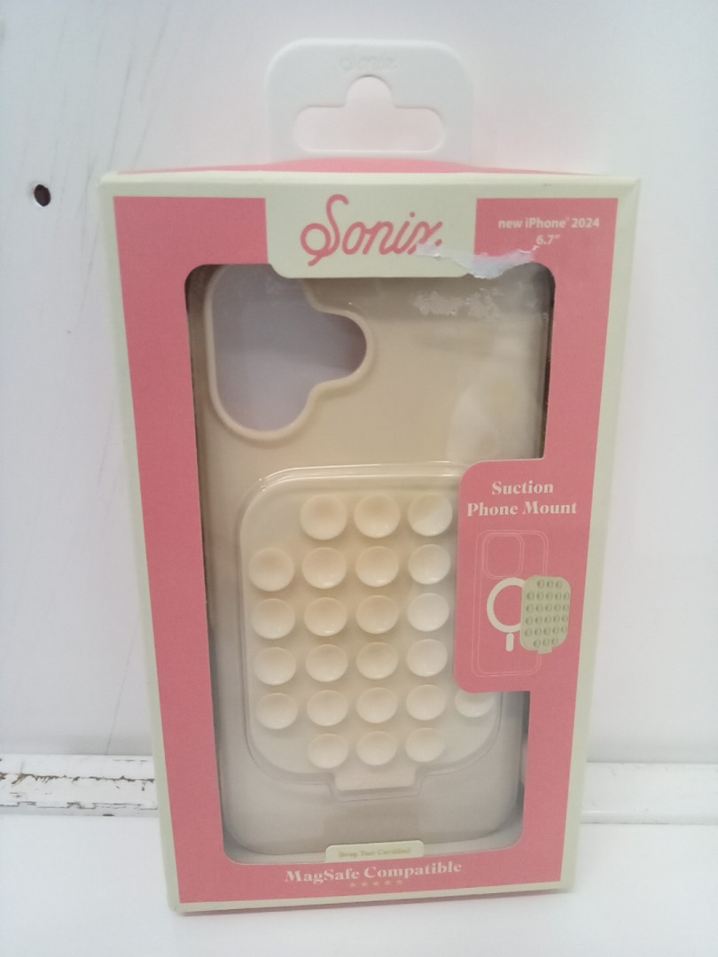 Sonix Phone Case with MagSafe and Removable Suction Cup Stand for iPhone 16 Plus - Linen image 2