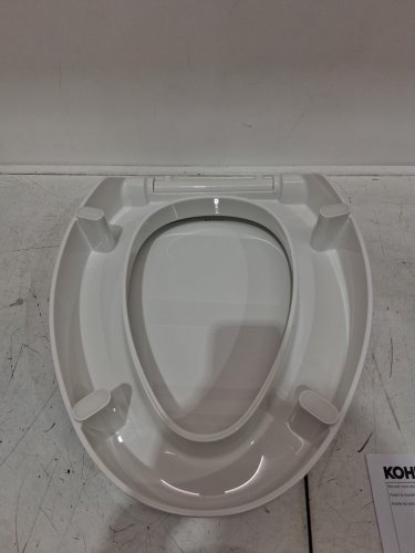 KOHLER HYTEN ELEVATED Quiet-Close elongated toilet seat - 3" - WHITE (MODEL: 25875-0) image 4