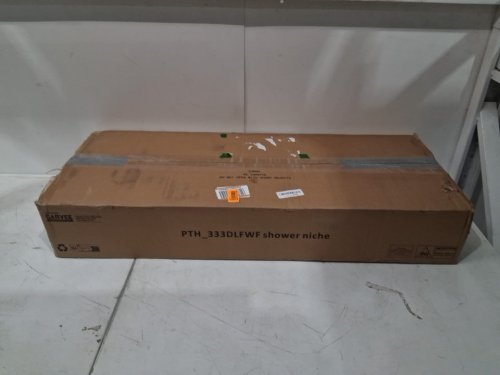 garvee stainless Steel Shower Niche - 12" x 36" - brushed nickel (model: pth_333dlfwf ) image 3
