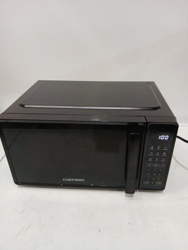 CHEFMAN Countertop Microwave Oven WITH CHILD SAFETY LOCK - 0.7 CU.FT / 20L - Black (Model: RJ55-7-V2-CA) image 9
