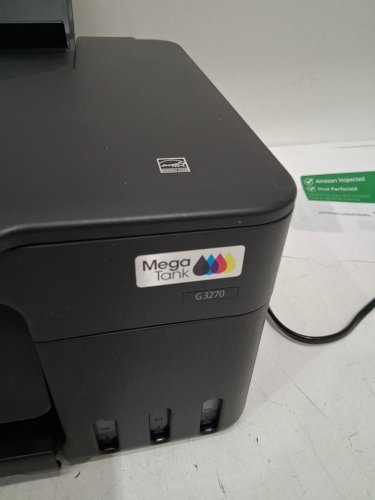 Canon PIXMA Wireless ALL-IN-ONE MEGA TANK Colour Photo Printer with Scanner & Copier - Black (Model: G3270 k10555) image 6