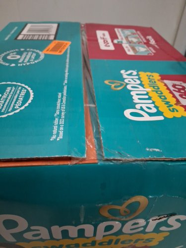 68PK PAMPERS SWADDLERS DISPOSABLE DIAPERS - SIZE 6 (35+LBS) image 3