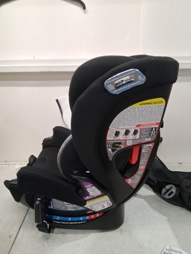 EVENFLO ALL4STAGES SLIM PLUS CANOPY CARSEAT - 4-40LBS/30-65LBS - BLACK (MODEL: CS400112527C) image 12