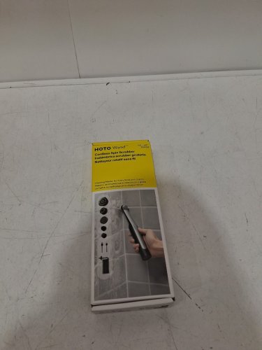 HOTO WAND Electric Spin Scrubber, Rechargeable Grout Cleaner Scrub Brush with Replaceable Heads (MODEL: 1936026) image 2