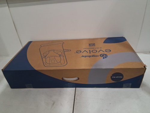 ERGOBABY EVOLVE 3-IN-1 ADJUSTABLE BOUNCER FOR NEWBORNS TO TODDLERS UP TO 20LBS - midnight blue (model: evlbncmidbluna) image 2