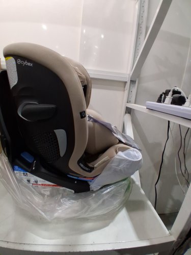 CYBEX GOLD CALLISTO G 360 ROTATING ALL-IN-ONE CONVERTIBLE CAR SEAT WITH SAFETY ASSURE PROTECTION SYSTEM - 120LBS MAX - ALMOND BEIGE (MODEL: 524000601) image 4