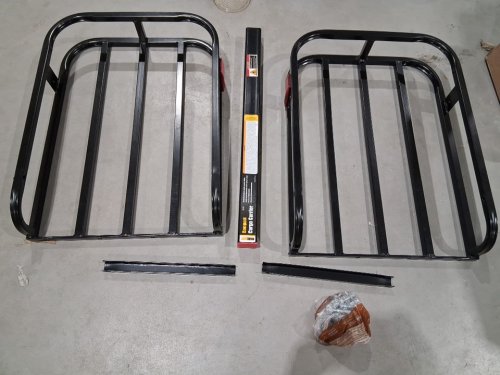 MAXXHAUL COMPACT CARGO CARRIER - 500LB CAPACITY/53" x 19.5" - BLACK (MODEL:70107) image 3