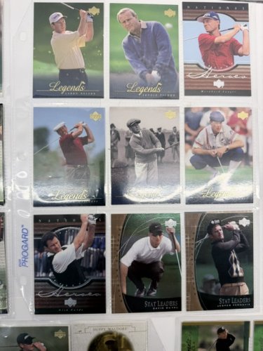 90 APPROX ASSTD UPPER DECK GOLF CARDS image 10