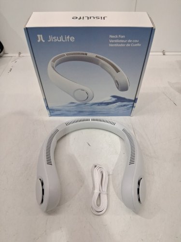 Jisulife LIFE4 5-Speed portable neck fan - OSFM - White (model: fa14-s) image 2