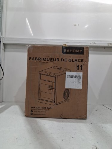 EUHOMY Self-Cleaning Countertop Nugget Ice Maker - 40Lbs/24H - Black (model: IM017-Nbl-caeh) image 9