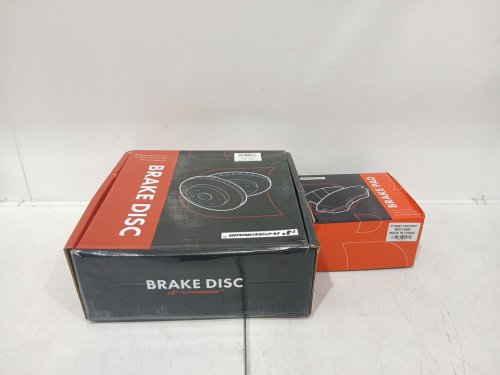 A-Premium Rear Solid Disc Brake Rotors FOR VARIOUS DODGE DURANGO & jeep grand cherokee modee - grey (models: brr53061/bpd14980) image 3