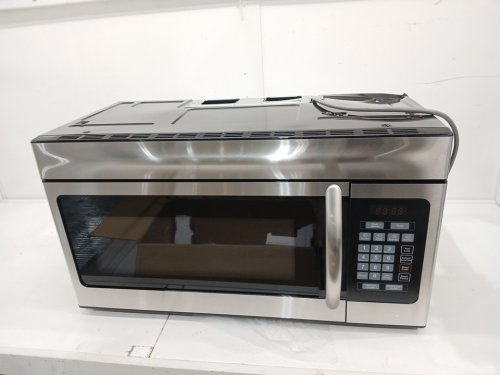 Element Stainless Steel Over The Range Microwave with Auto-Cook Options - 27" - 1.6 cu.ft - Silver (Model: EM160RDS-CA) image 4