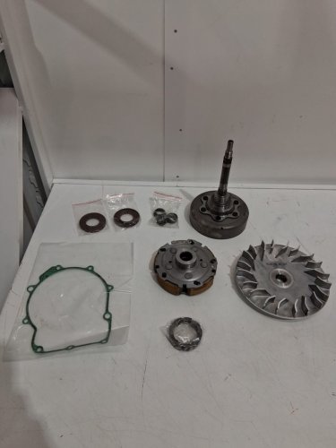 9pc marddpair Primary Sheave Pad Shoe with Gasket Clutch Drum Housing Replacement for 2004 to 2007 Yamaha Rhino 660 and 2002 to 2008 Grizzly YFM660 (model: f8-024156)) image 4
