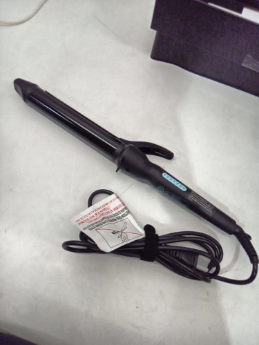 BIO IONIC LONG BARREL PRO CURLING IRON HAIR STYLER - 1.25" - BLACK - (model: lxt-cl-1.25). image 2