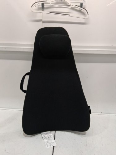 OBUSFORME HIGHBACK BACKREST SUPPORT WITH LUMBAR SUPPORT & CHAIR STRAPS - 18" x 7" x 31" - BLACK (MODEL: HB-BLK-CB) image 3