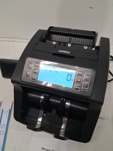 ANEKEN MONEY COUNTER MACHINE - UV/MG/MT/IR/DD COUNTERFEIT DETECTION - 3.7" LCD DISPLAY CASH COUNTING MACHINE - 1200 BILLS PER MINUTE - BLACK (MODEL: AL-5800) image 3