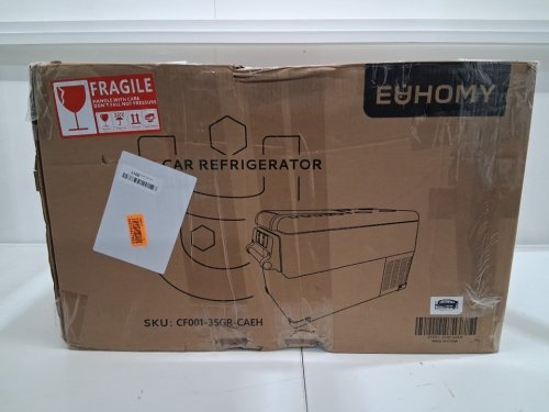 EUHOMY car electric refrigerator cooler with app control - 32qt - 12v - grey (MODEL: cf001-35GR-CAEH)) image 9