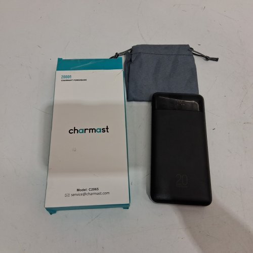 Charmast Power Bank with Built in Cables - 20000mAh - black (model: c2065) image 2