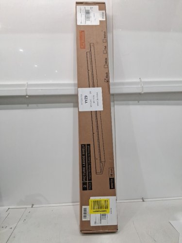 2pk Fun Memories Hand Made Picture Ledge Shelf - 36" - Black (Model: FS-MDFU36) image 2