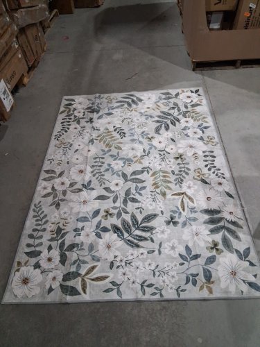 2PC WASHLUXE MACHINE WASHABLE AREA RUG & RUNNER SET - 5FT X 7FT & 2.3FT X 5FT - multicolor  (MODEL: 2046294) image 3